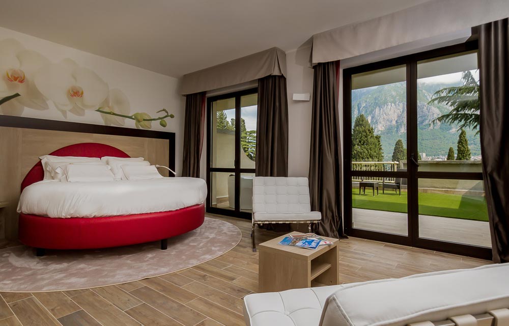 Double junior suite on Lake Como Double junior suite on Lake Como