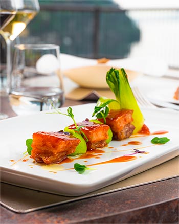 Hotel Griso Panorama Restaurant dish